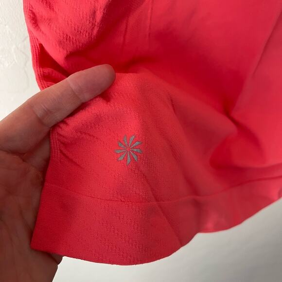 Athleta speed light seamless short sleeve shirt XS coral pink - Picture 5 of 6
